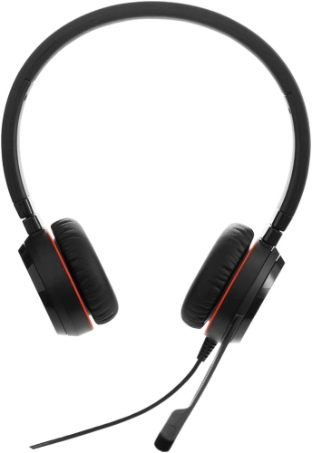 Наушники с микрофоном Jabra Evolve 20 SE черный 2м накладные USB оголовье (4999-823-369) фото 2