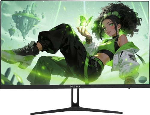 Монитор Digma 27 Overdrive 27P411F черный IPS LED 1ms 16:9 HDMI M/M матовая 250cd 178гр/178гр 1920x1080 180Hz G-Sync FreeSync DP FHD 5.8кг