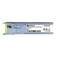 Трансивер/ OFM330T/ 3KM WDM SFP Transceiver, 1000Base-BX-D, Simplex SC, TX: 1550nm, RX: 1310nm, Single-mode, 3KM (OFM330T/3KM/A1A)