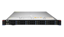 Серверная платформа/ Gooxi SR101-D10R 1U, 2x Socket SP3 ; 32x DDR4; 10x 2.5" SATA/ SAS ; 2х M.2 NVMe 2280 ; 2xPCIe 4.0x16; OCP3.0 ; 2x1GbE i350; IPMI ; RAIL; 2x1300W (EU power cables) (0.96.001.0003)