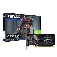 Ninja GT210 512M 64bit DDR3 DVI HDMI CRT PCIE (NF21N5123F)
