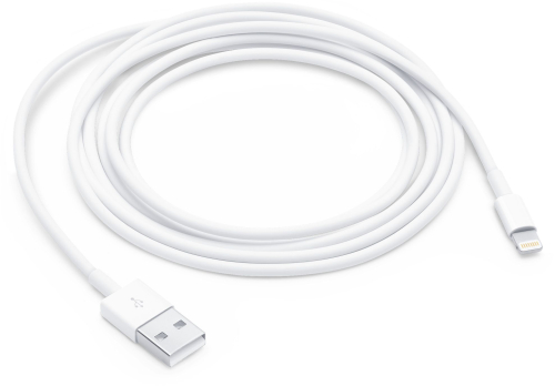 Кабель Apple MD819FE/ A USB (m)-Lightning (m) 2м белый (MD819FE/A)