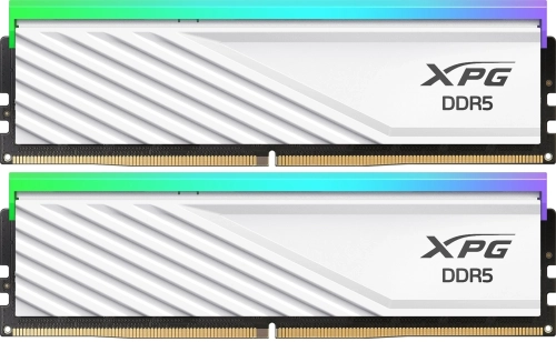 Память DDR5 2x16GB 6000MHz A-Data AX5U6000C2816G-DTLABRWH XPG Lancer Blade RGB RTL Gaming PC5-44800 CL28 DIMM 288-pin 1.4В single rank Ret