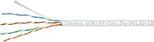 Кабель Cabeus UTP-4P-Cat.5e-SOLID-LSZH-WH Кабель витая пара UTP (U/UTP), категория 5e, 4 пары (24 AWG), одножильный, белый, LSZH, нг(А)-HF, (305 м)