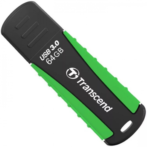 Флеш-накопитель Transcend 64GB JETFLASH 810 USB 3.0 Black/ green (TS64GJF810)