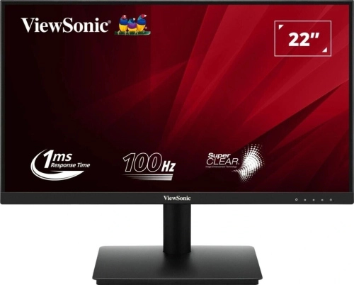 Монитор ViewSonic 21.5 VA220-H черный VA LED 16:9 HDMI матовая 4000:1 250cd 178гр/178гр 1920x1080 100Hz VGA FHD 2.5кг