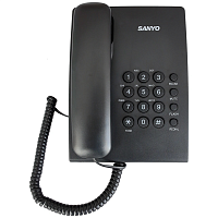 Проводной телефон Sanyo/ Черный (RA-S204B)