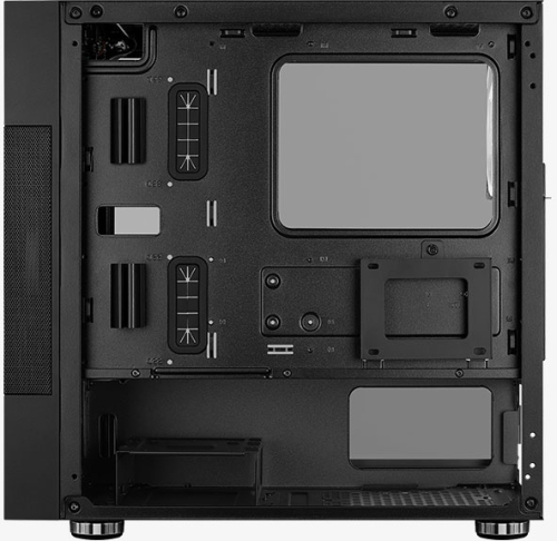 Корпус Aerocool Atomic-G-BK-v1 черный без БП mATX 2x120mm 2x140mm 2xUSB3.0 audio bott PSU фото 8