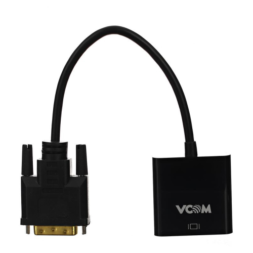 Кабель-переходник/ Кабель-переходник DVI-D 25M ---> VGA 15F VCOM <CG491>