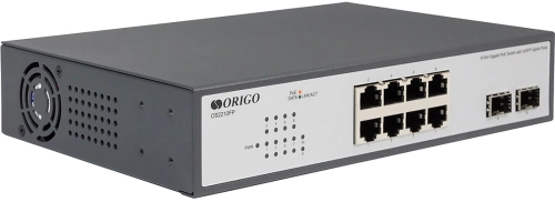 Коммутатор/ Unmanaged Switch 8x1000Base-T PoE, 2x1000Base-X SFP, PoE Budget 120W, 19 w/brackets (OS2210FP/120W/A1A) фото 2