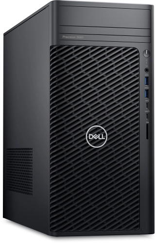 Компьютер Dell Precision 3680 MT Core i9 14900K (3.2) 64Gb SSD2Tb RTX4500 24Gb Windows 11 Pro GbitEth 1000W мышь клавиатура черный (3680-96241)