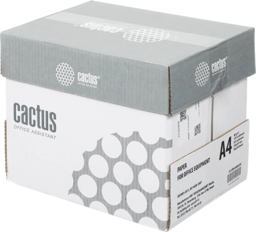 Бумага Cactus B CS-OPB-A480250 A4 марка B/80г/м2/250л./белый CIE153% общего назначения(офисная)