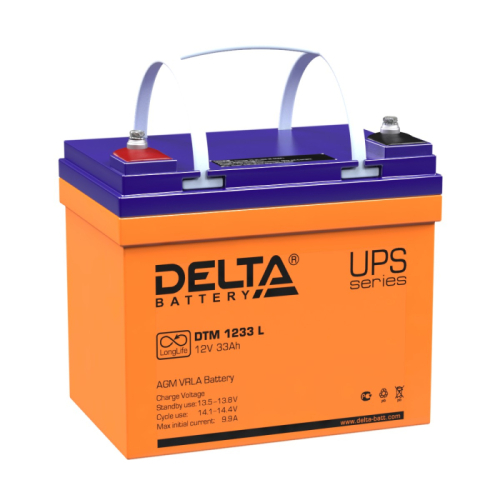 Батарея DELTA Аккумуляторная батарея Delta DTM 1233 L