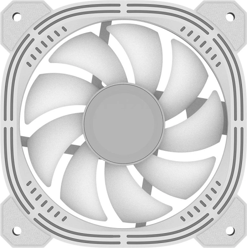 Вентилятор для корпуса Formula Nulight 12WH RGB 120х120x25 белый 3-pin 4-pin (Molex) 19.06дБ (NULIGHT 12WH FR) Ret фото 2