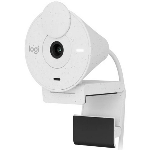 Веб-камера Logitech BRIO 300 Full HD Webcam Off-White (960-001443)