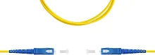 Патч-корд Suprlan 09-05072 1x9/ 125 OS2 SC-SC 1м LSZH желтый