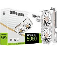 Видеокарта Zotac RTX5060 TWIN EDGE OC WHITE ED 8GB GDDR7 128bit 3xDP HDMI 2FAN MEDIUM PACK (ZT-B50600Q-10M)