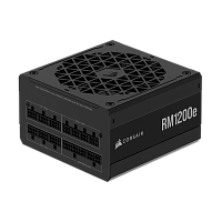 Блоки питания/ Power Supply Corsair RM1200e, 1200W 80+ Gold (ATX, 3.1, PCIe 5.1, Full modular, 1x24(20+4)pin, 1x16-pin PCIe, 2x4+4-pin CPU +12V (EPS), 4x4-pin Molex, 2x6+2-pin PCIe, 7xSATA3, 1xUSB Typ (CP-9020258-UK)