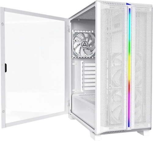 Корпус Montech Sky One Lite белый без БП ATX 3x120mm 2xUSB3.0 audio bott PSU (SKY ONE LITE WH) фото 3