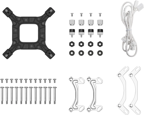 Система водяного охлаждения Deepcool LE360 Pro ARGB Soc-AM5/AM4/1200/1700/1851 белый 4-pin 19-33dB Al 300W 1817gr Ret (R-LE360PRO-WHAMMC-G-1) фото 5