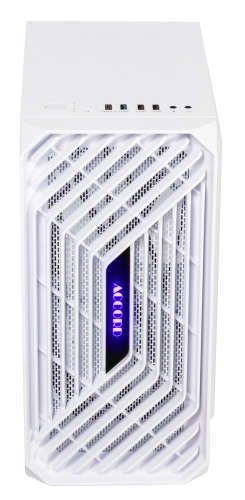 Корпус Accord ACC-265W белый без БП mATX 1x80mm 2x120mm 2xUSB2.0 1xUSB3.0 audio фото 2
