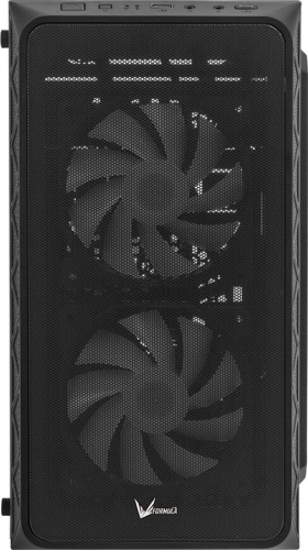 Корпус Formula Air Mesh G4 черный без БП mATX 1x120mm 1xUSB2.0 1xUSB3.0 audio (AIR MESH G4 B) фото 5