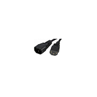 Кабель питания/ Cable CyberPower EX1030BKC14-C13 (3M С14-С13) IEC 320 (C13) -IEC 320 (C14) (3m) 10А