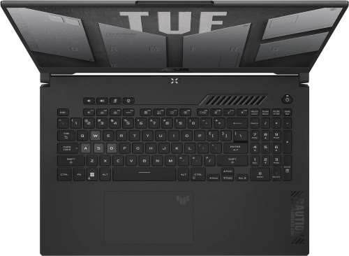 Ноутбук ASUS TUF A17 FA707NUG-HX182 17.3(1920x1080 (матовый, 144Hz) IPS)/ AMD Ryzen 7 7445HS(3.55Ghz)/ 16Gb/ 512PCISSDGb/ noDVD/ RTX4050 6Gb/ Cam/ BT/ WiFi/ 56WHr/ war 1y/ 2.6kg/ Mecha (90NR0EF5-M00AX0) фото 5