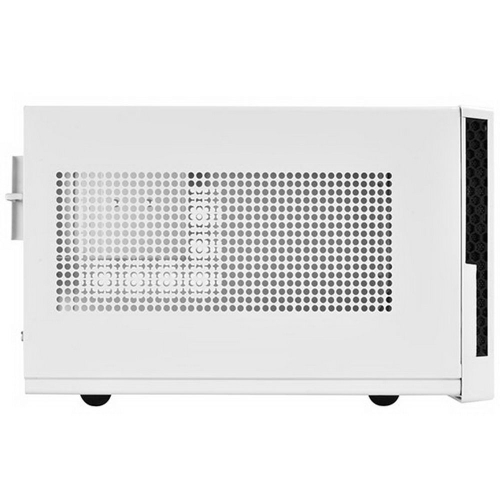 Корпус Silverstone SST-SG13WB-Q (USB 3.0) Sugo Mini-ITX Compact Computer Cube Case, Plastic Front Panel with Faux Aluminum Finish, black white, RTL {4} (G410SG13WBQ0020) фото 3