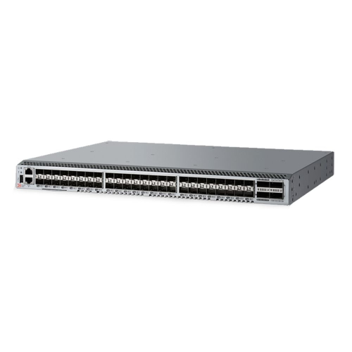 Коммутатор Brocade G620 64-port FC Switch, 48-port licensed, incl 48x 32Gb SWL SFP transceivers, Enterprise Bundle Lic, FOS Notupgradable, 2x PS 250W, Port Side Exhaust Air Flow, Rail Kit (BR-G620-48-32G-R_CR)