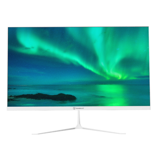 23.8" Raskat I24F10DAW (23.8',IPS, 1920*180, VGA+HDMI+DP, 4ms, 178°/ 178°, 1000:1, 100Hz, White)