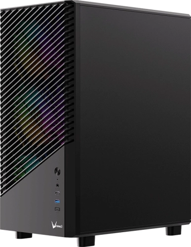 Корпус Formula Mana Geometry черный без БП ATX 4x120mm 1xUSB3.0 audio bott PSU фото 5
