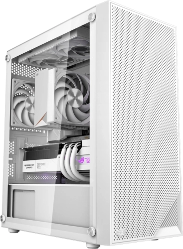 Корпус PcCooler C3B310 WH белый без БП ATX 2xUSB3.0 audio bott PSU (C3B310-WHP0-GL)