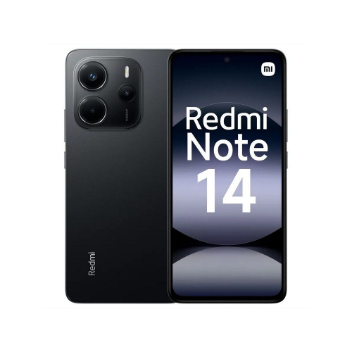 Смартфон Xiaomi Redmi Note 14 6+128Gb черный (MZB0IZ1RU)