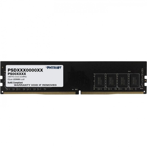 Модуль памяти Patriot Signature Line DDR4 8GB 3200MHz UDIMM PC4-25600 CL22 1.2V Retail (PSD48G320081)