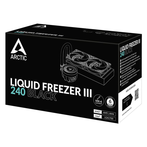 Жидкостная система охлаждения Arctic Cooling Arctic Liquid Freezer III-240 Multi Compatible All-In-One CPU Water Cooler (ACFRE00135A) (ACFRE00134A) фото 7
