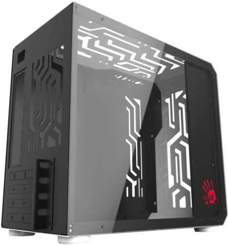 Корпус Bloody BD-CC110 белый без БП mATX 5x120mm 2xUSB3.0 audio (BD-CC110-WH) фото 4