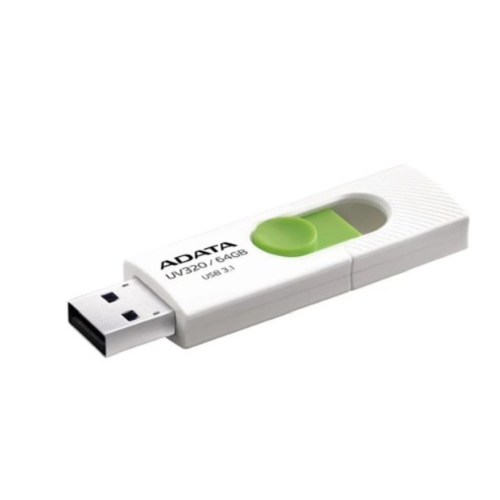 Флэш-накопитель 64GB AUV320-64G-RWHGN WH\GR ADATA
