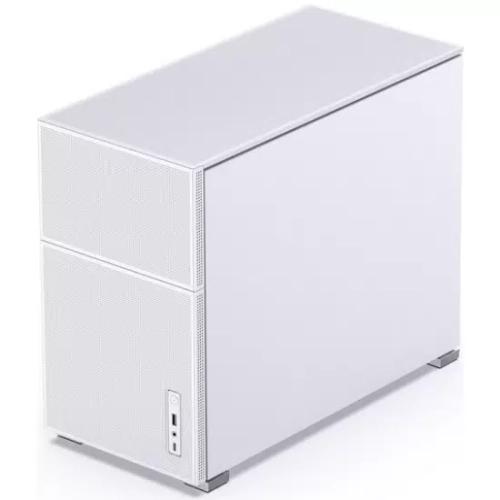 Корпус без блока питания/ Case JONSBO D31 MESH, Mini-Tower, TG, no fan, 1xUSB-A 3.2 + 1xUSB-C 3.2, mATX, mDTX, mITX White (D31 MESH WHITE) фото 3