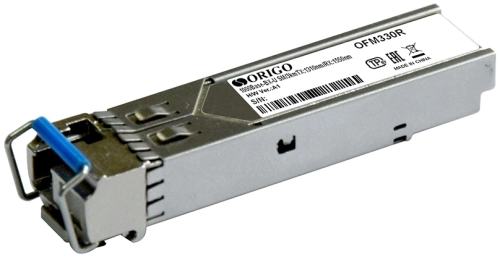 Трансивер/ OFM330R/ 3KM WDM SFP Transceiver, 1000Base-BX-U, Simplex SC, TX: 1310nm, RX: 1550nm, Single-mode, 3KM (OFM330R/3KM/A1A)