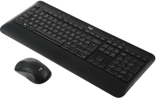 Клавиатура + мышь Logitech MK540 Advance клав:черный мышь:черный USB беспроводная slim Multimedia (920-008691)