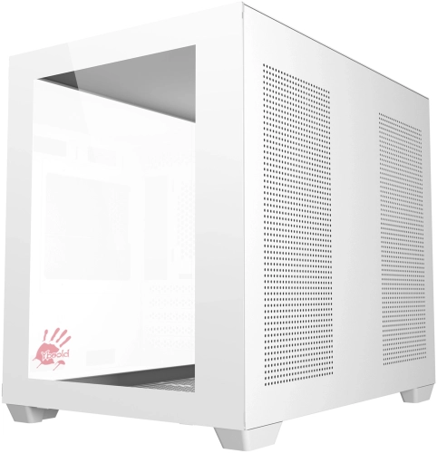 Корпус Bloody BD-CC108 белый без БП mATX 9x120mm 2xUSB3.0 audio bott PSU (BD-CC108-WH) фото 6