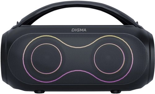 Колонка порт. Digma D-PS1532 черный 60W 2.0 BT 10м 3600mAh (PS1532B)