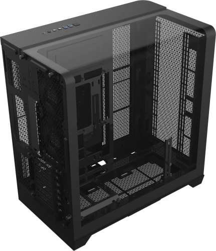 Корпус Thermaltake View 390 Air черный без БП E-ATX 2x120mm 2xUSB3.0 1xUSB3.1 audio bott PSU (CA-11F-00M1WN-00) фото 13