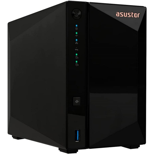 Сетевое хранилище Asustor Drivestor 2 Pro AS3302T 2x LFF (90IX01I0-BW3S00) фото 3