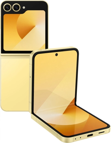 Смартфон Samsung SM-F741B Galaxy Z Flip 6 5G 512Gb 12Gb желтый раскладной 3G 4G 1Sim 6.7