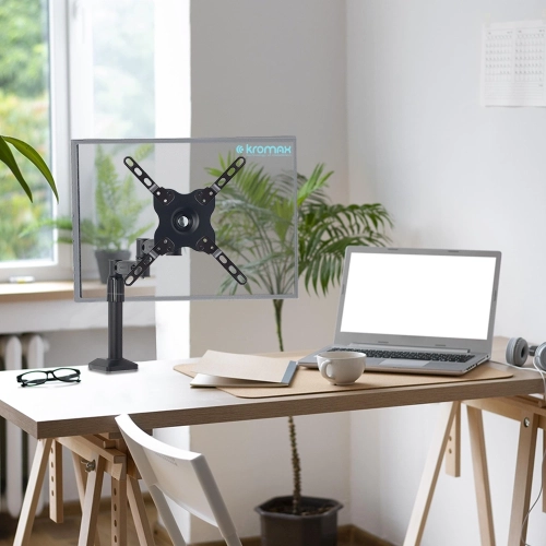 Кронштейн-адаптер для телевизора Kromax ADAPTER-200 черный 33-43 макс.20кг настольный фиксированный (90373) фото 6