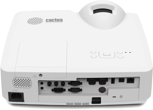 Проектор Cactus Bright CS-V2.WT 3LCD 70400Lm LS 4400Lm ANSI (1024x768) 30000:1 ресурс лампы:10000часов 1xUSB typeA 1xUSB typeB 2xHDMI 4кг фото 3