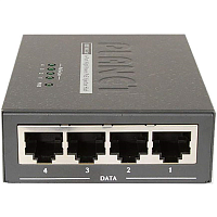 инжектор/ PLANET 4-Port 802.3at 30W High Power over Ethernet Injector Hub - 120W External Power Adapter (HPOE-460)