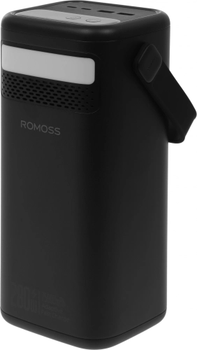 Мобильный аккумулятор Romoss PMT75 75000mAh QC3.0/PD3.0 280W 5A 2xUSB-A/2xUSB-C черный (6958377517642) фото 9